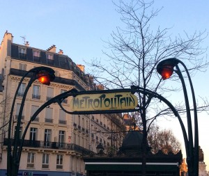 Pariser Metro-Eingang, Jugendstil