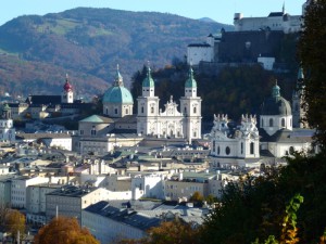 Salzburg: Blick vom Mönchsberg