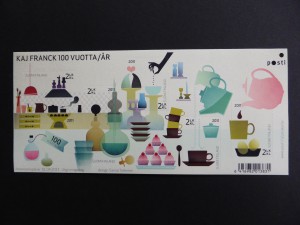 Finnland: Selbst die Briefmarken feiern das finnische Design
