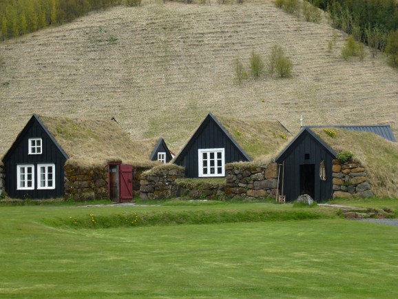 Iceland ancient houses