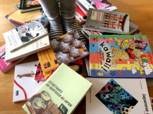 Unsere Sammlung von Japan-Büchern