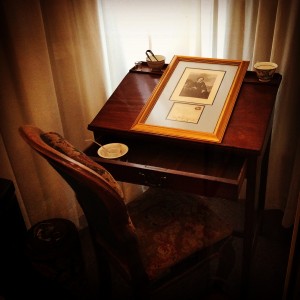 Charlotte Brontë's desk