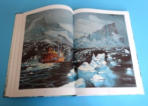 Antarktis-Aquarell von Emmanuel Lepage