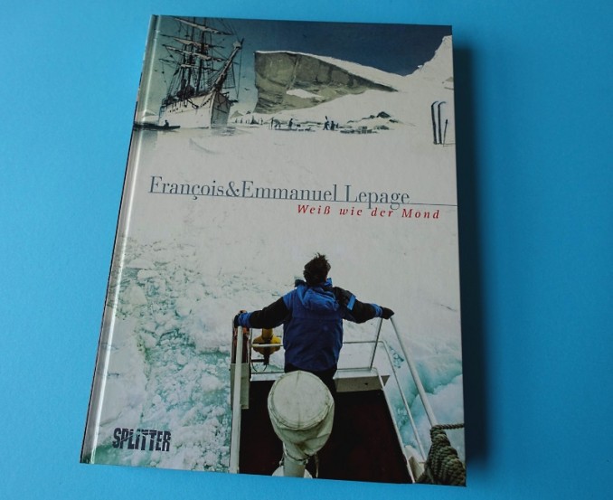Die Graphic Novel "Weiß wie der Mond" von Emmanuel und Francois Lepage - auf Französisch unter dem Titel "La lune est blanche" erschienen