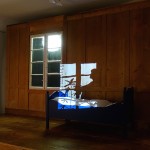 Mond-Kunst in der Villa Rot