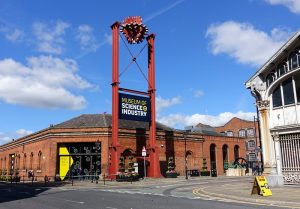 Entrance of the Museum of Science and Industry, Manchester