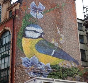Manchester mural by Faunagraphic
