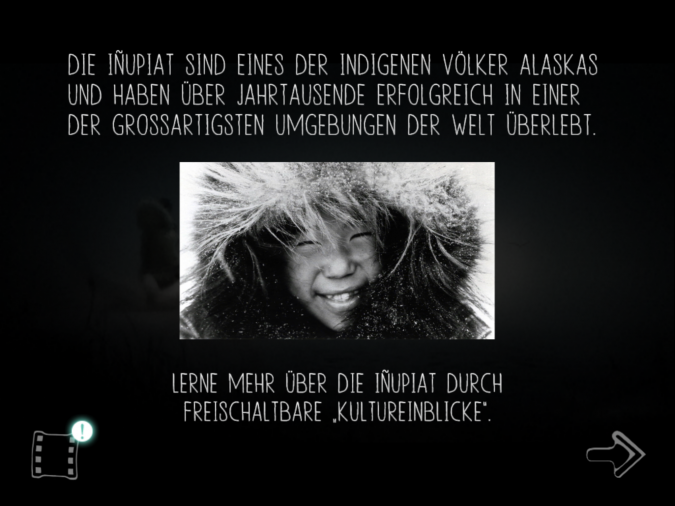 Aus dem Computerspiel "Never Alone"