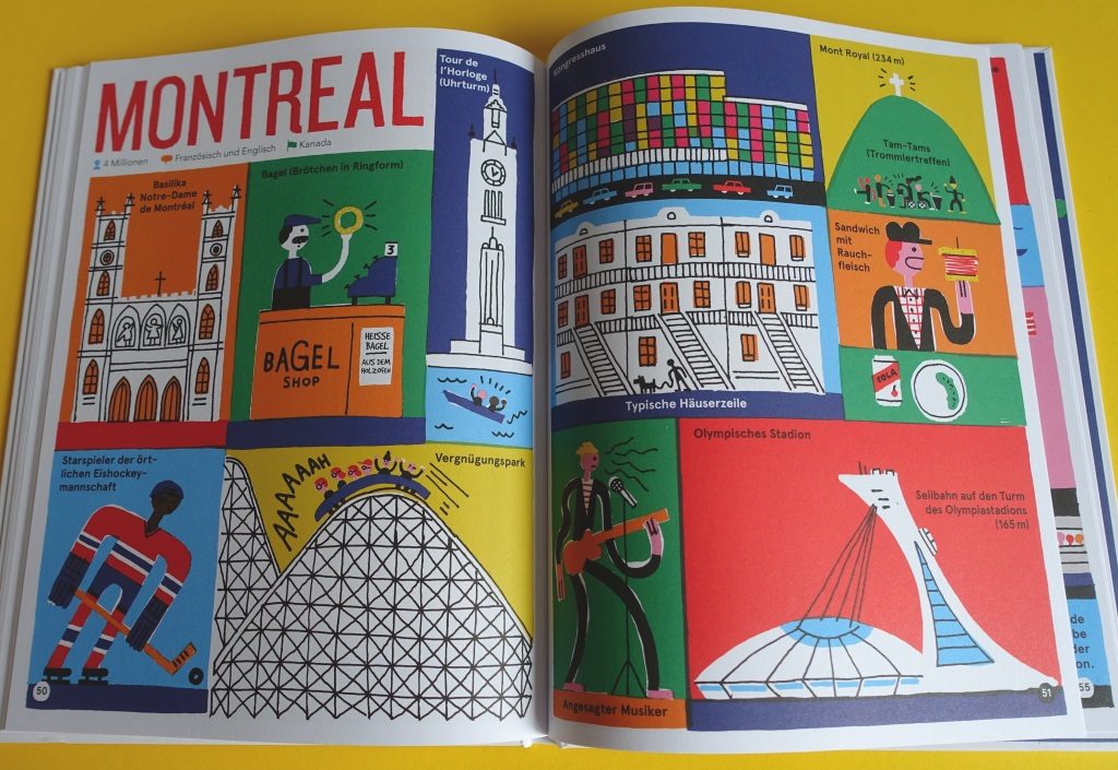 Montéal - aus dem Bilderbuch "Metropolen" von Benoît Tardif