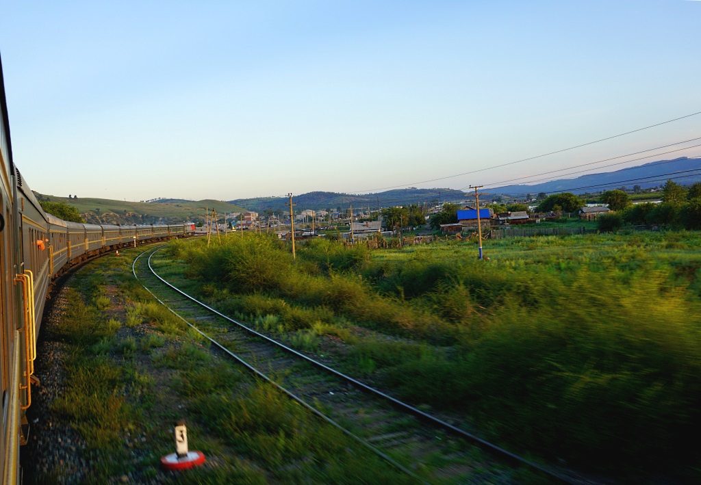 Transsibirische Eisenbahn: in Richtung Mongolei