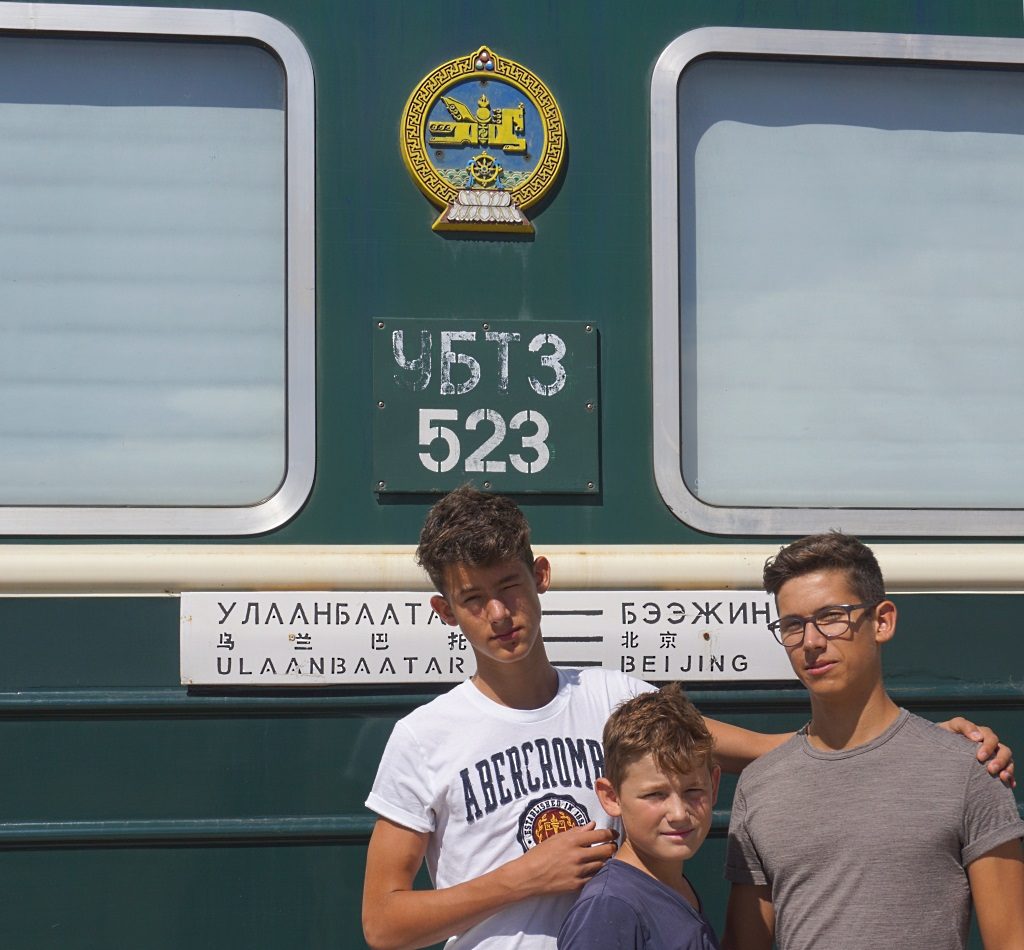 Transsibirische Eisenbahn von Ulan Bator nach Peking