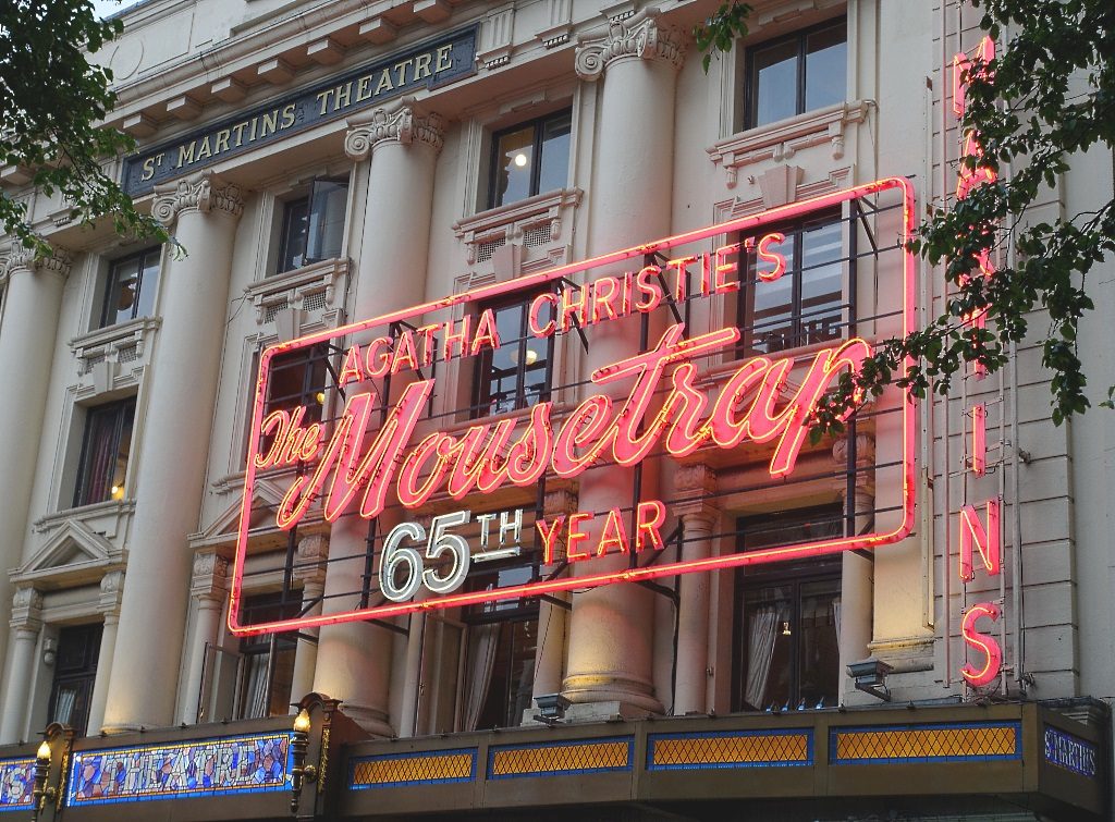 London mit Teens: The Mousetrap
