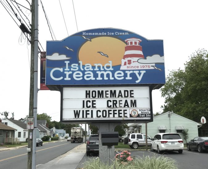 Island Creamery, Chincoteague Island