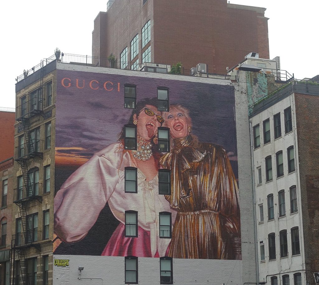 Gucci Art Wall New York