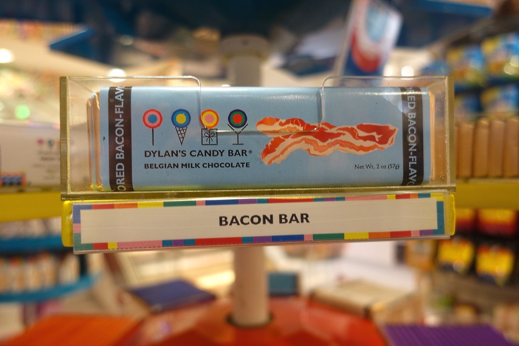 Bacon Chocolate Bar, Dylan's Candy Bar