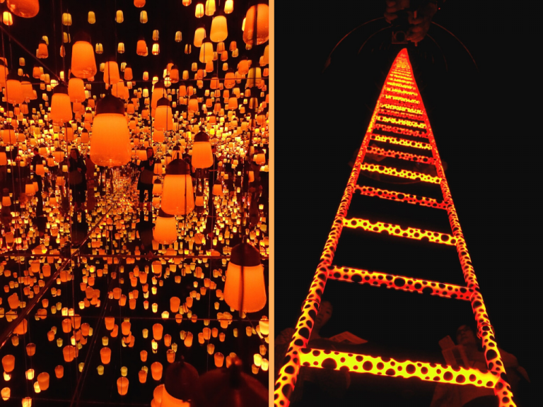 Pop, Immersion und Kunst in Tokio mit Yayoi Kusama, teamLab