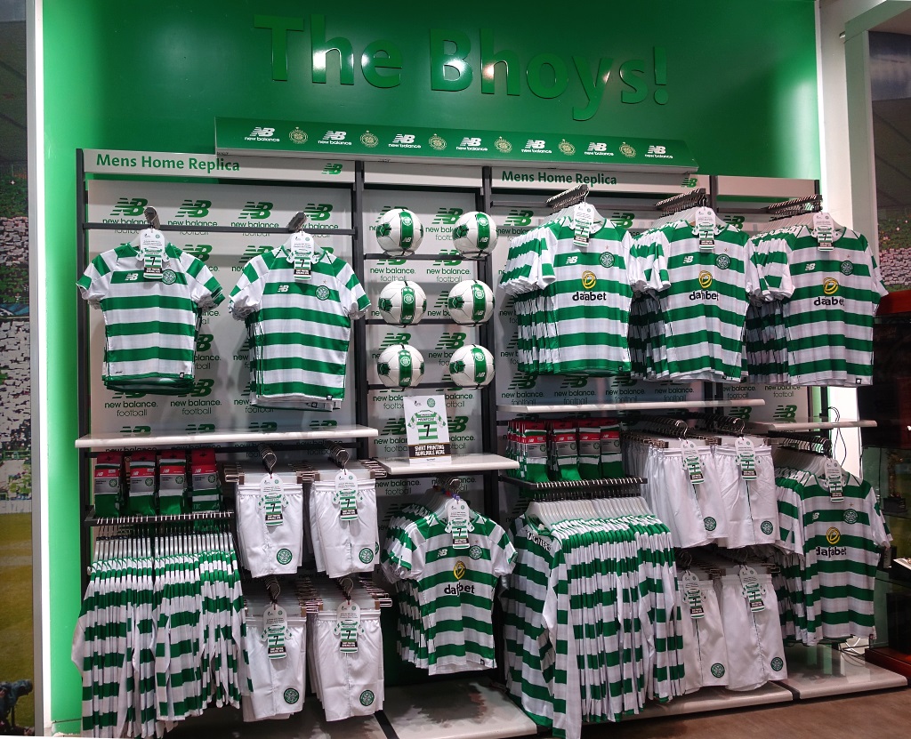 Celtic Glasgow Superstore