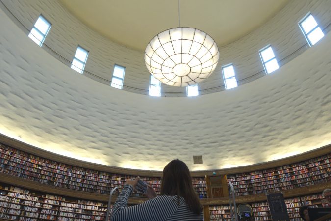 Stockholm mit Teens: Bibliothek