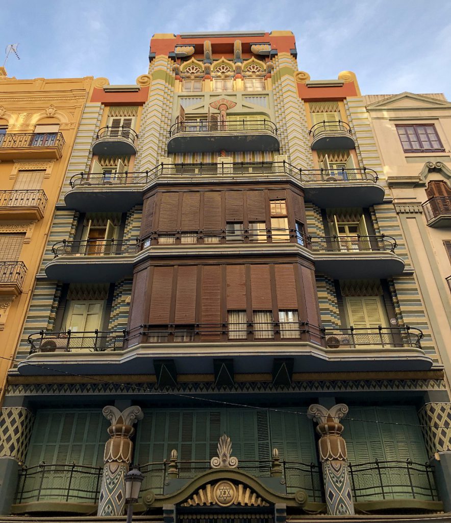 Architekur in Valencia: das jüdische Haus