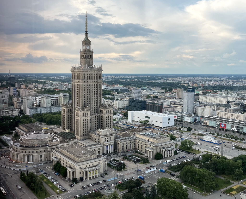 Warschau Kulturpalast