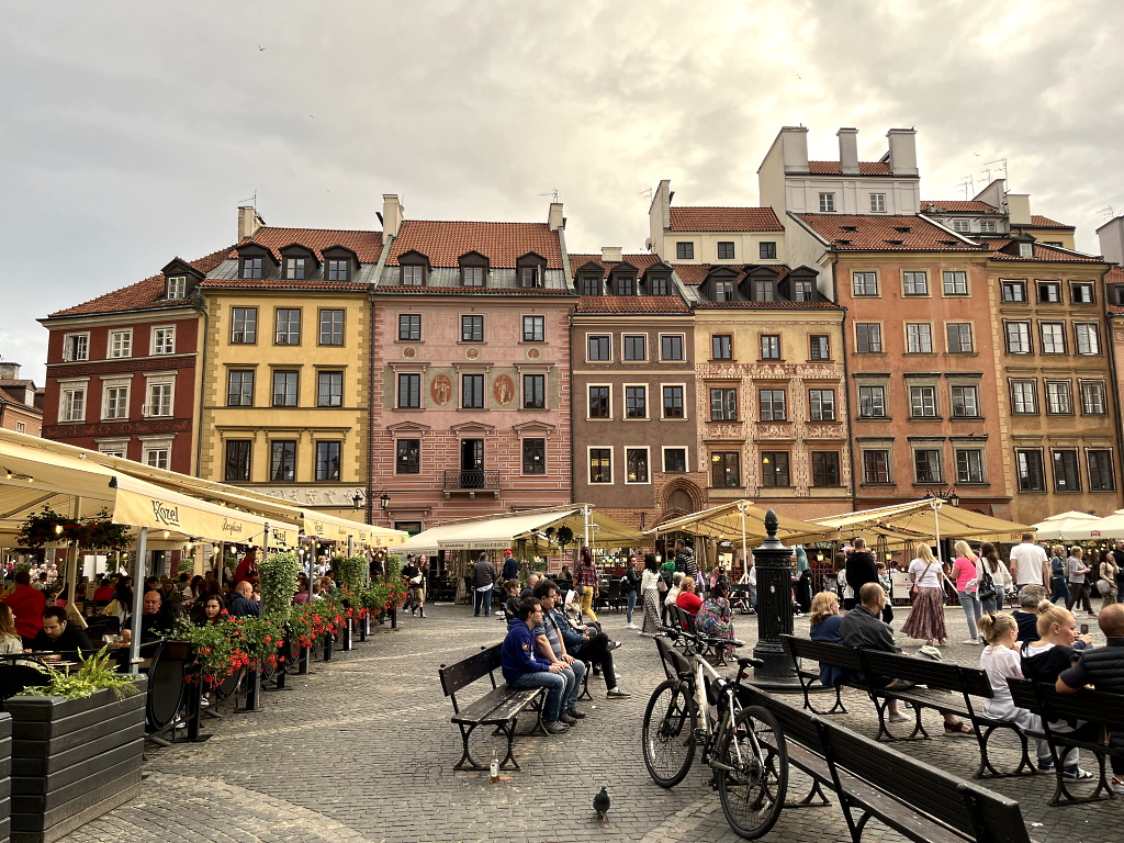 Warschau-Trip: Marktplatz Altstadt