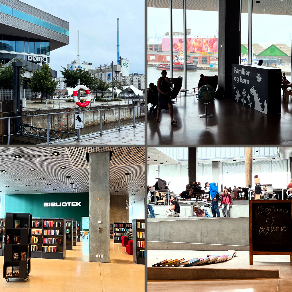 Kulturzentrum und Bibliothek: das Dokk1 in Aarhus