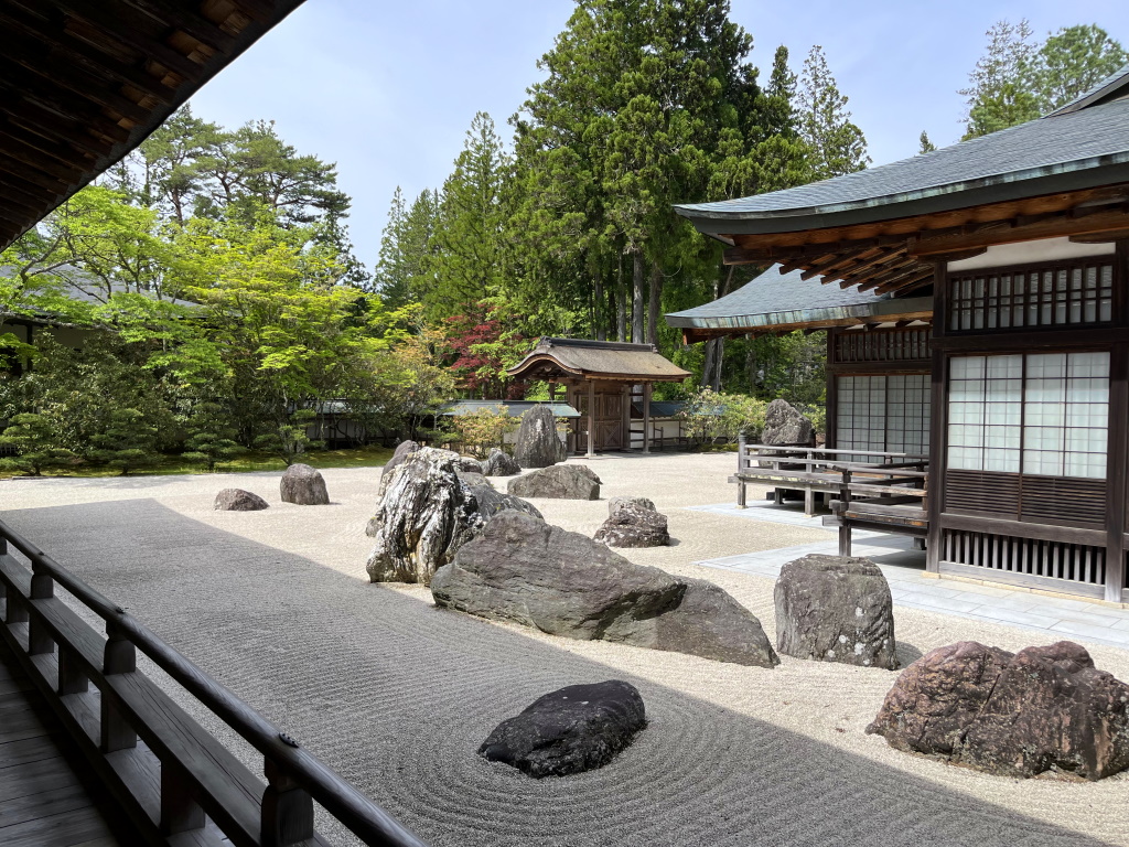 Banryutei Steinngarten, Kongobu-ji, Kōya-san
