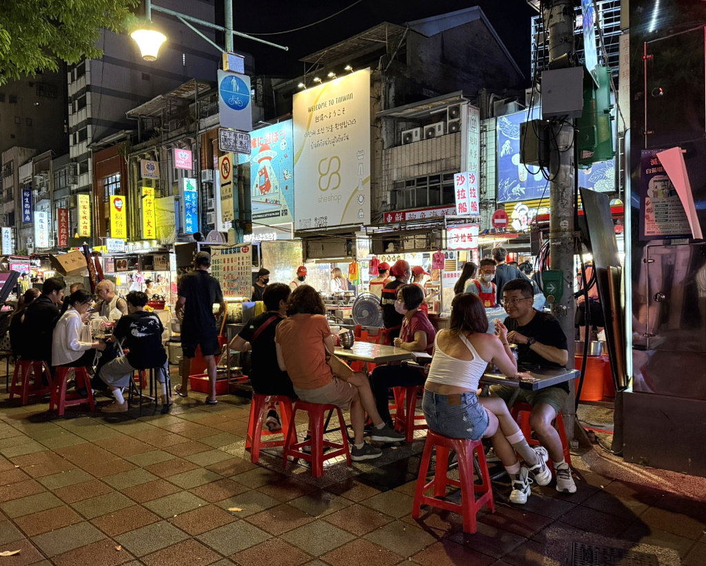 Taipeh: Ninxia-Nachtmarkt