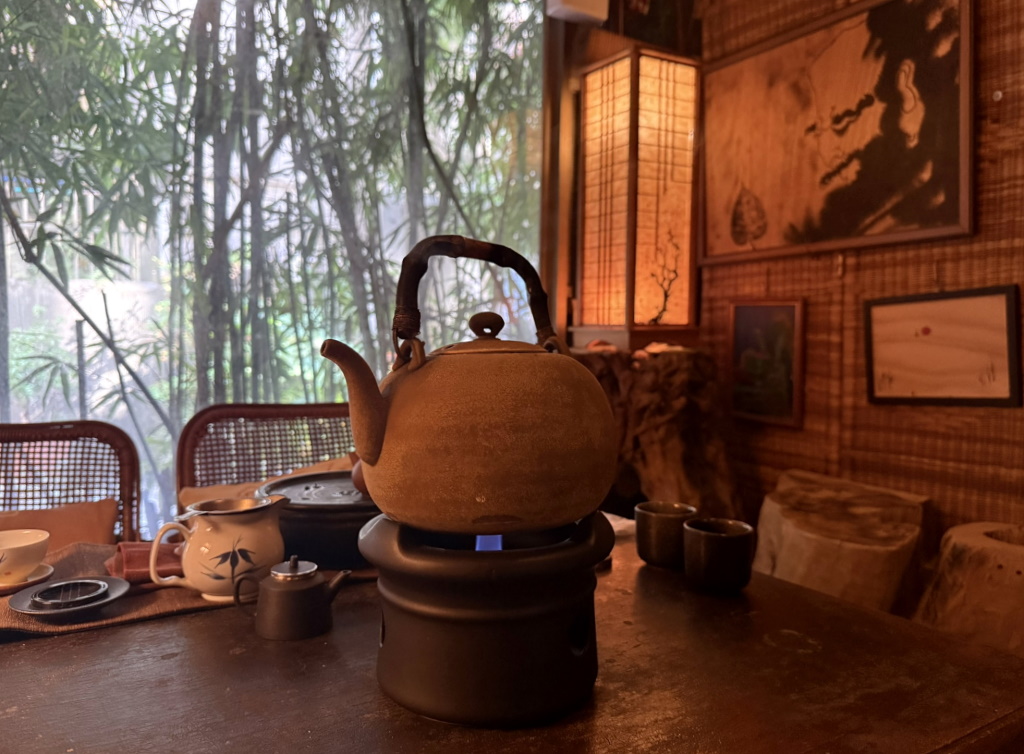 Taiwanische Teekultur: Ruyi Fang Art and Culture Teahouse Taipeh